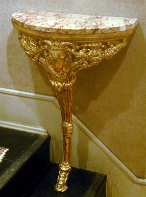 Lot 675 - Pair of Neoclassical Style Marble Top...