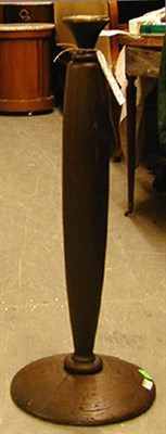 Lot 197 - Pair of Pine Candlestands