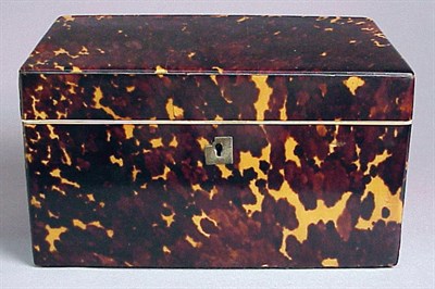 Lot 326 - Tortoise Shell Letter Box
