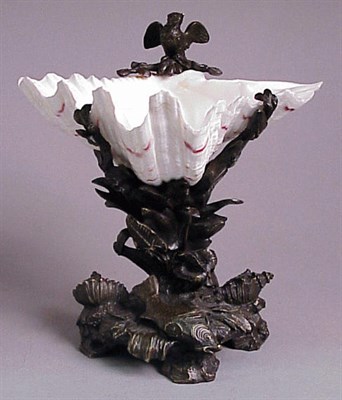Lot 198 - Victorian Style Naturalistic Bronze Mounted...