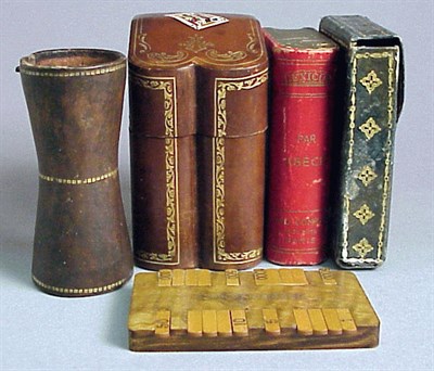 Lot 435 - Group of Five Leather Articles