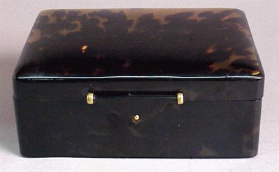 Lot 479 - Faux Tortoise Box