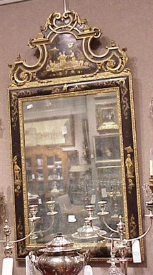 Lot 419 - William and Mary Style Chinoiserie Decorated...