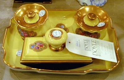 Lot 140 - Meissen Porcelain Standish