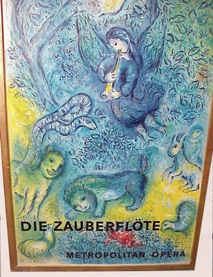 Lot 57 - After Marc Chagall THE MAGIC FLUTE (S. 38)...