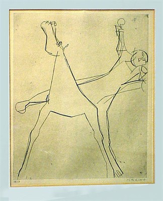 Lot 127 - Marino Marini L'IDEA; TRIO; L'ANNUNCIAZIONE...