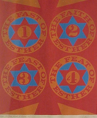 Lot 100 - Robert Indiana PURIM: THE FOUR FACETS OF...