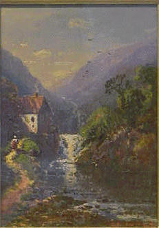 Lot 68 - Edmund Darch Lewis 1835-1910 MOUNTAIN COTTAGE...