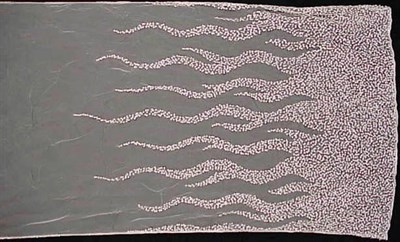 Lot 1016 - White Sequined Net Scarf White silk net sewn...