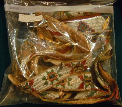 Lot 126 - Plains Beaded Body Ornament With multicolored...
