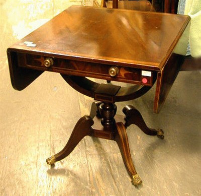 Lot 285 - Regency Style Mahogany Pembroke Table