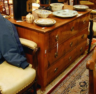 Lot 500 - Louis XVI Style Mahogany Chest of Drawers