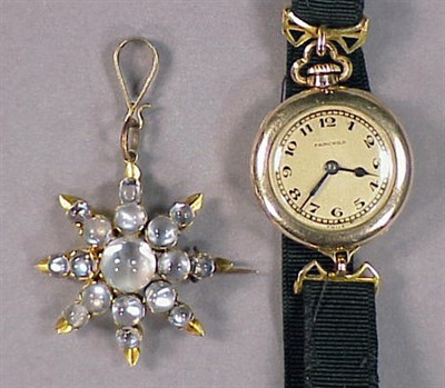 Lot 15 - Two Gold Filled Items Comprising lady's...