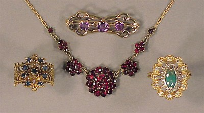 Lot 96 - Lot of Assorted Gold Jewelry 14 kt. yellow...