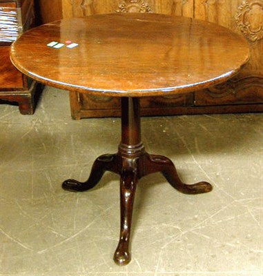 Lot 461 - Georgian Style Mahogany Tilt-Top Table