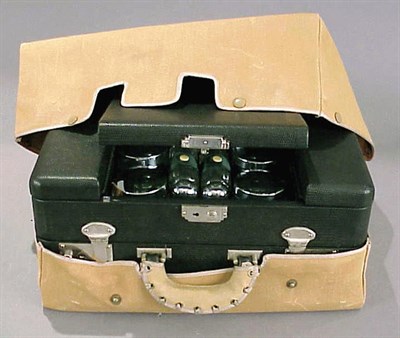 Lot 1206 - Fine Travel and Cosmetic Case American, 1940s...