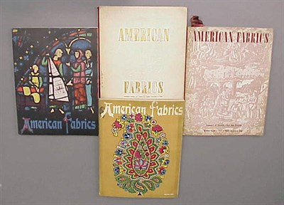 Lot 1231 - Sixteen Early Issues of American Fabrics and...
