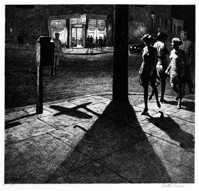 Lot 226 - Martin Lewis CORNER SHADOWS (MCCARRON 83)...