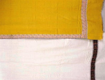 Lot 1158 - Two Pashmina Shawls India, Kashmir, mid 20th...