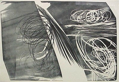 Lot 96 - Hans Hartung UNTITLED Lithograph, signed in...