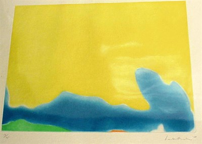 Lot 86 - Helen Frankenthaler YELLOW SPAN (HARRISON 13)...