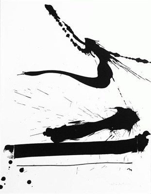 Lot 157 - Robert Motherwell AUTOMATISM A (BELKNAP 6)...