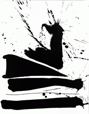 Lot 158 - Robert Motherwell AUTOMATISM B (B. 7)...