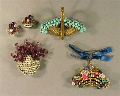 Lot 193 - Group of French Jewelry Comprising a...