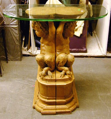 Lot 289 - Pair of Neoclassical Style Carved Oak...