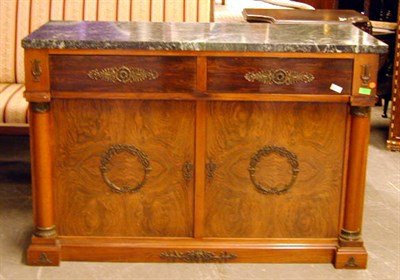 Lot 459 - Pair of Empire Style Bronze-Mounted Mahogany...