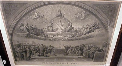 Lot 75 - Johannes Volpato PIO SEXTO PONT MAX Engraving....