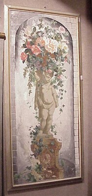 Lot 703A - French Wallpaper Panel