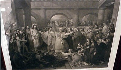 Lot 68 - After Benjamin West CHRIST REJECTED Engraving...