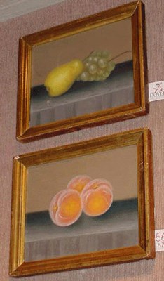 Lot 56 - American School 19th Century STILL LIFE WITH...