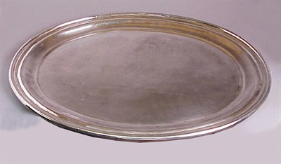 Lot 353 - Silver Plated Oval Tray