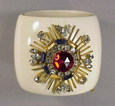Lot 238 - Verdura for Chanel Hinged Cuff Bracelet Circa...