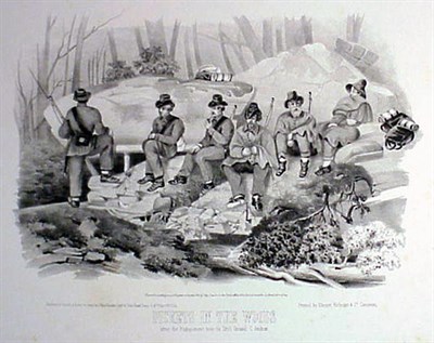 Lot 91 - J. Nep Roesler WAR SCENES SKETCHED AND DRAWN...