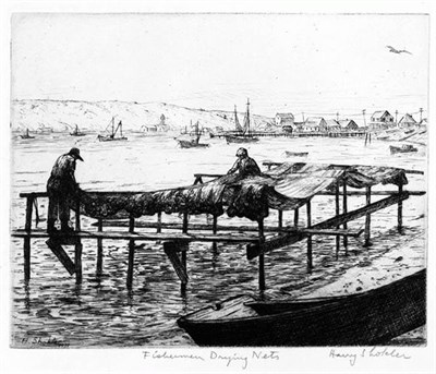 Lot 212 - Harry Shokler FISHERMAN'S COVE; FISHERMEN...