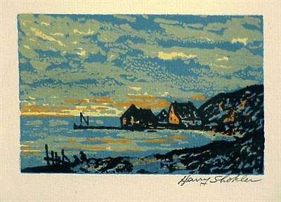 Lot 213 - Harry Shokler FISHERMAN'S COVE Twelve color...