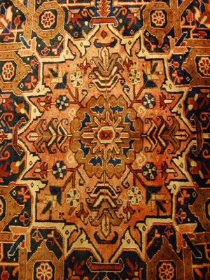 Lot 585 - Heriz Carpet Northwest Persia, mid 20th...