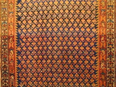Lot 590 - Hamadan Runner Northwest Persia, contemporary...