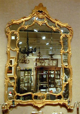 Lot 369 - Georgian Style Gilt-Wood Mirror