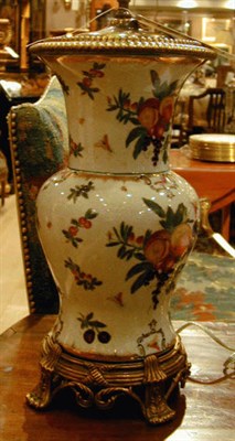Lot 174 - Pair of Samson Style Porcelain Lamps