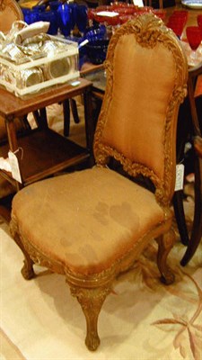 Lot 366 - Set of Six Georgian Style Gilt-Wood...