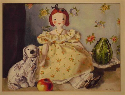 Lot 37 - Telka Ackley American, b. 1918 PORTRAIT OF...