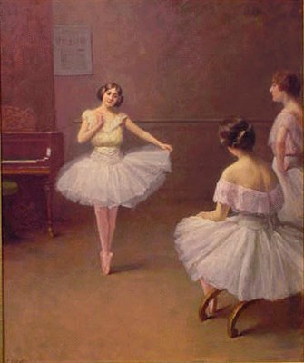 Lot 27 - Fanny Laurent Fleury French, b. 1848 BALLET...