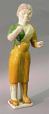 Lot 164 - Sancai Glazed Pottery Groom Tang Dynasty...