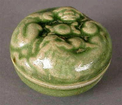 Lot 234 - Vietnamese Celadon-Glazed and Molded Box and...