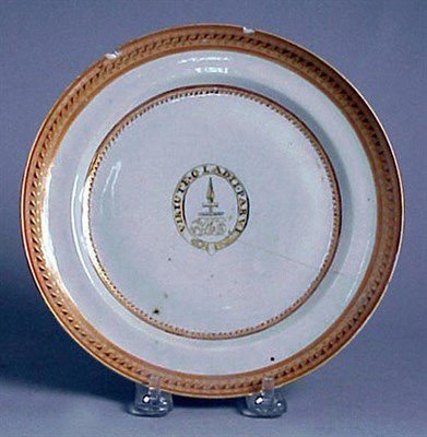 Lot 502 - Group of Six Chinese Export Porcelain Plates