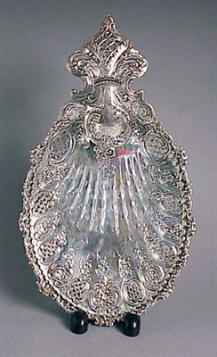 Lot 363 - Pair of Sterling Silver Shell-Form Dishes...